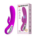 Вибратор PRETTY LOVE NICOLA 12 FUNCTION SUCKING AND VIBRATING, фото 6