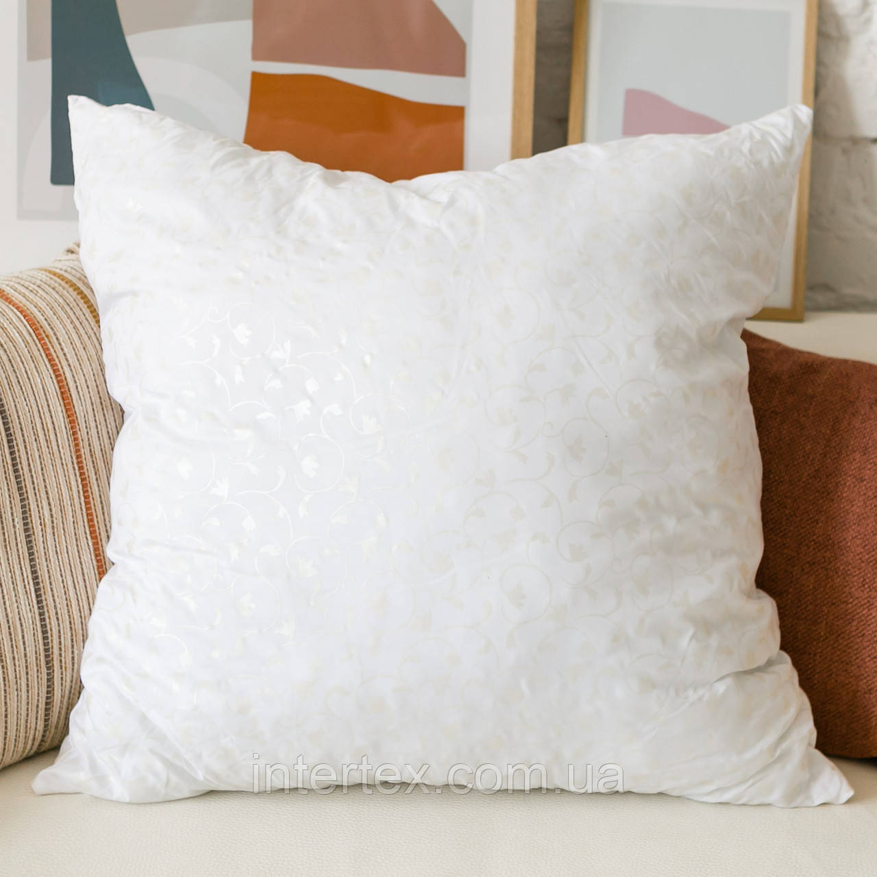 Подушка холлофайбер 70х70 см, фото 1