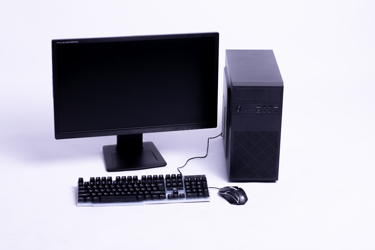 Б/В Комп'ютер у зборі, Intel Core i5 6400, ОЗП 8 ГБ, HDD 1000 ГБ, монітор 22"
