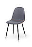 Стілець Ембер XS-2441-F Ш430*В860*Г490, чорний/ тканина сіра, фото 5