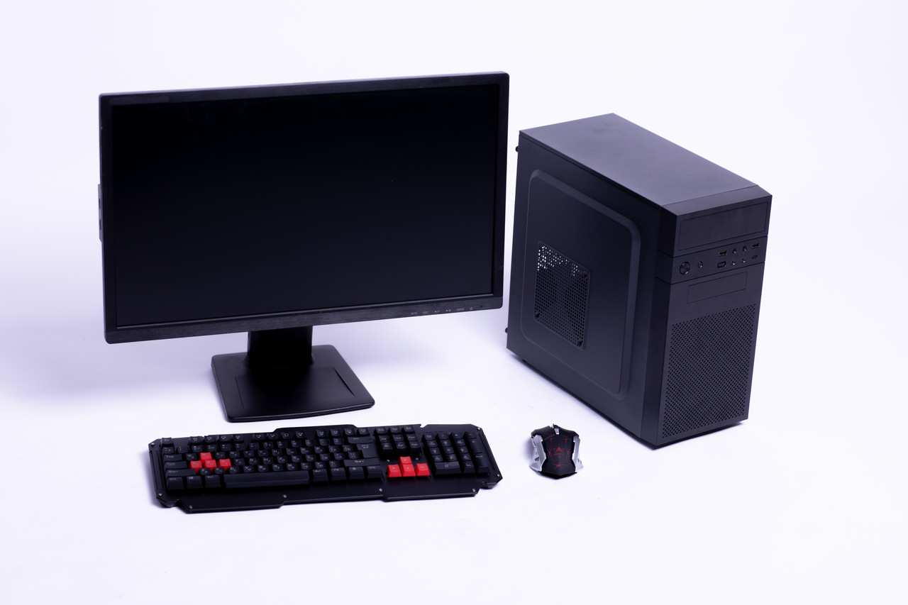 Б/В Комп'ютер у зборі, Intel Core i5 6400, ОЗП 4 ГБ, HDD 500 ГБ, монітор 24"