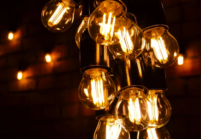 уличные ретро гирлянды из ламп 10 м фото Уличная Ретро Гирлянда Belt Light