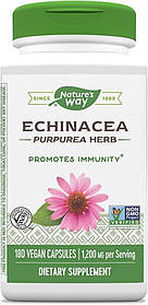Трава ехінацеї пурпурової (Echinacea Purpurea) Nature's Way, 400 мг 180 капсул