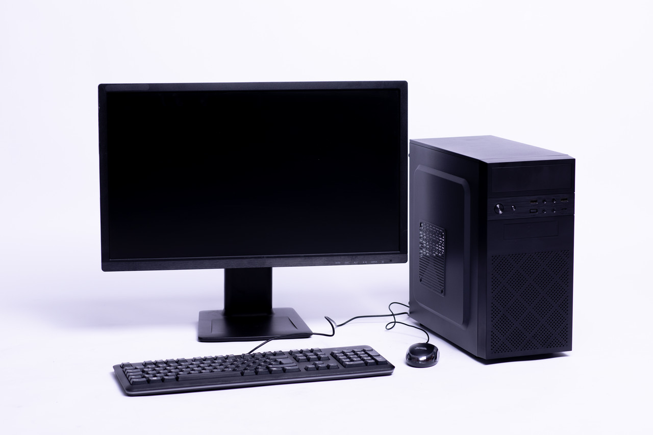 Б/В Комп'ютер у зборі, Intel Core i5 6400, ОЗП 12 ГБ, SSD 120 ГБ, відео 4 ГБ, монітор 24"