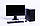 Б/В Комп'ютер у зборі, Intel Core i3 6100, ОЗП 4 ГБ, SSD 240 ГБ, монітор 24", фото 2