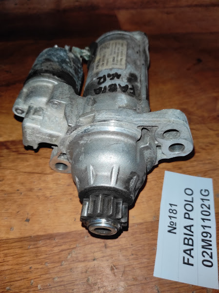 No181 Б/у стартер 02M9121G для Skoda Fabia VW Polo 2014-, фото 1