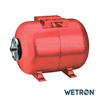 Гідроакумулятор горизонтальний 50л Wetron