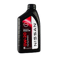 Nissan Genuine Motor Oil 0W-20 0.946 л. (999PK000W20N)