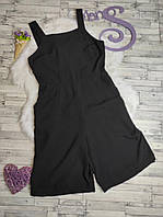 Жіночий літній комбінезон New Look чорного кольору з відкритою спинкою 48 розмір