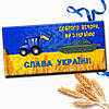 Шоколадка " Слава Україні". Патрон — патріотична шоколадка Пес, фото 4
