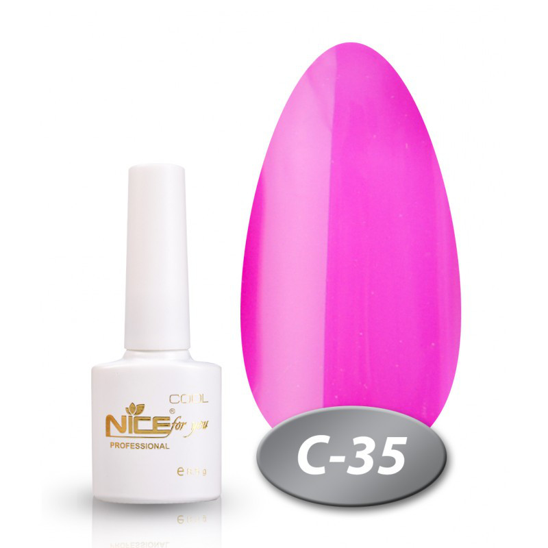 Гель-лак Nice for You COOL C-035 фиолетовый 8,5 мл