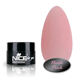 Nice for you акрил гель NUDE PINK  5 г
