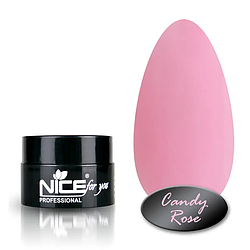 Nice for you акрил гель CANDY ROSE  5 г