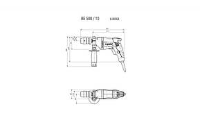 Дриль Metabo BE 500/10, фото 2