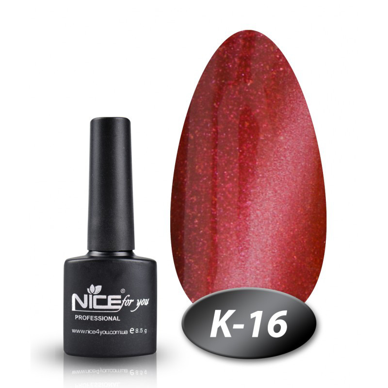Гель-лак Cat Eyes К-16 Nice for you Сливовий 8.5 г