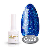 Гель-лак Cool C-138 Nice for you Фиолетово-синий блеск 8.5 г