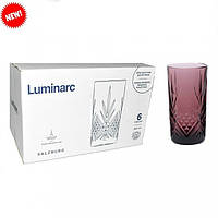 Набор цветных стаканов высоких Luminarc Зальцбург 380 мл 6 шт (P9279)