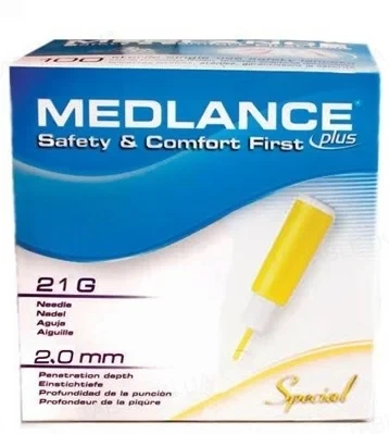 Ланцет Medlance (Медланс) plus Special, лезо 0,8 мм, 200 шт. 7744