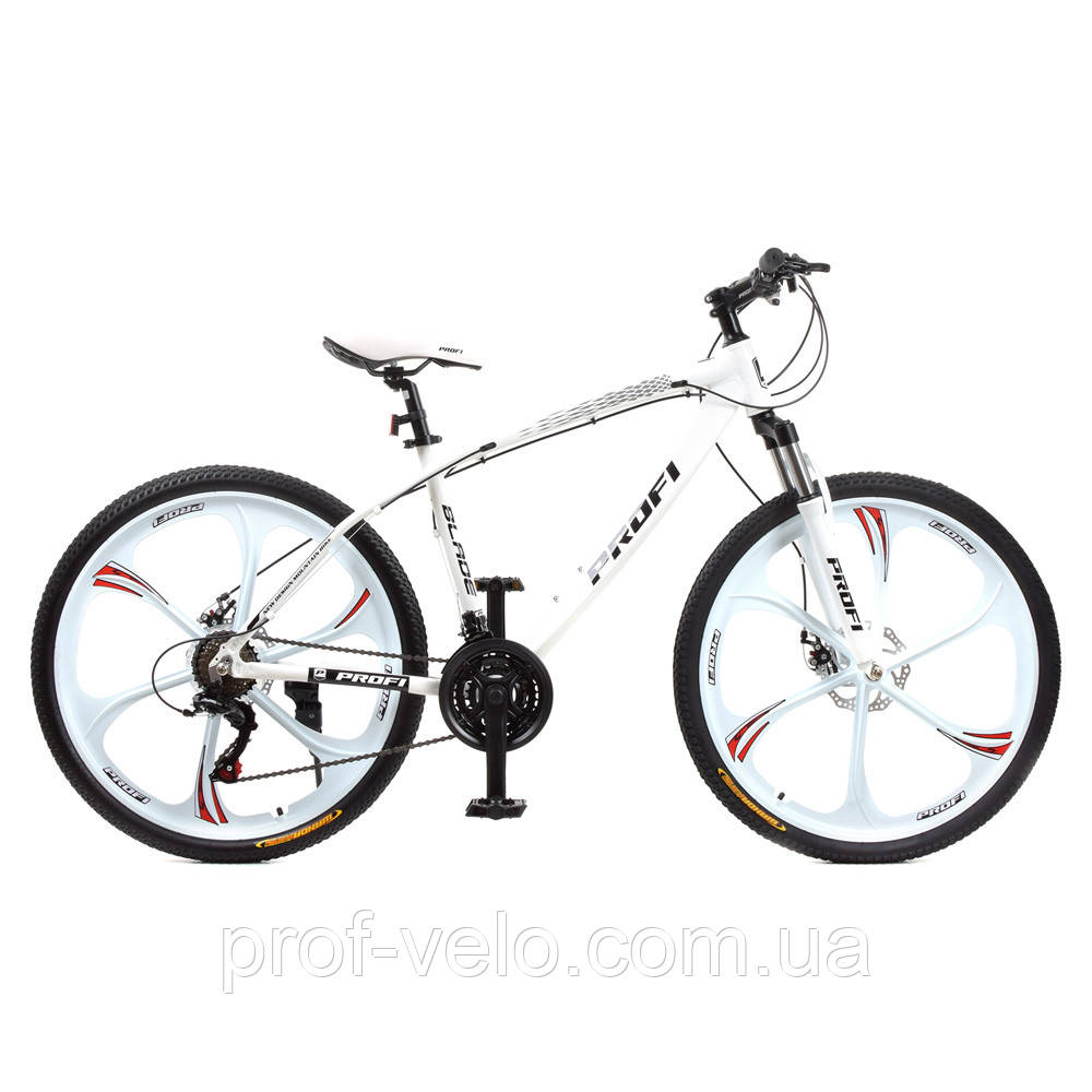 Велосипед спортивний 26"-19" Profi BLADE 26.2W білий