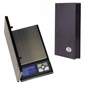 Кишенькові ювелірні ваги у вигляді книжки 500 г NOTEBOOK SERIES / Електронні цифрові ваги