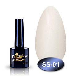 Камуфлююча база з шимером Soft Shimmer Nice for you SS01 8,5 g