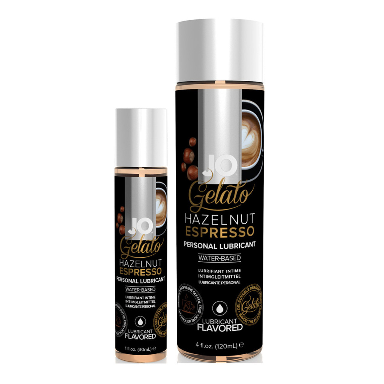 Лубрикант для орального сексу на водній основі System JO Gelato Hazelnut Espresso 30 мл