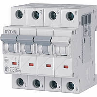 Автоматический выключатель Eaton HL-C10/3N 4P 10A C 4,5kA 194809 (Moeller)