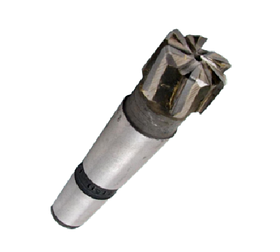 Фреза концева з напайними т/с пластинами 20 мм ВК8 z=4 гвинтівний зуб КМ3