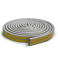 УЩІЛЬНЮВАЧ ДЛЯ ДВЕРЕЙ КЛЕЙКИЙ D-ПОДІБНИЙ