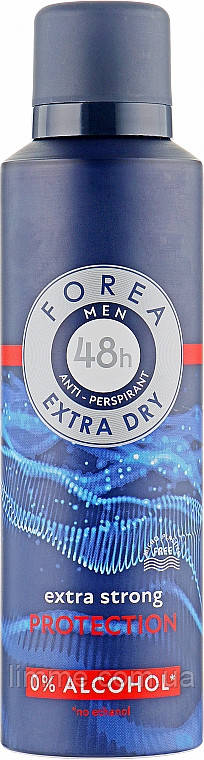 Cпрей-дезодорант Forea чоловічий Extra Dry 48h 200 мл