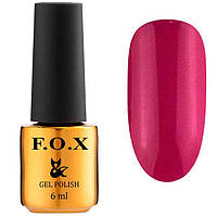 Гель-лак F.O.X gel-polish Drinks 567 малиновий 6 мл