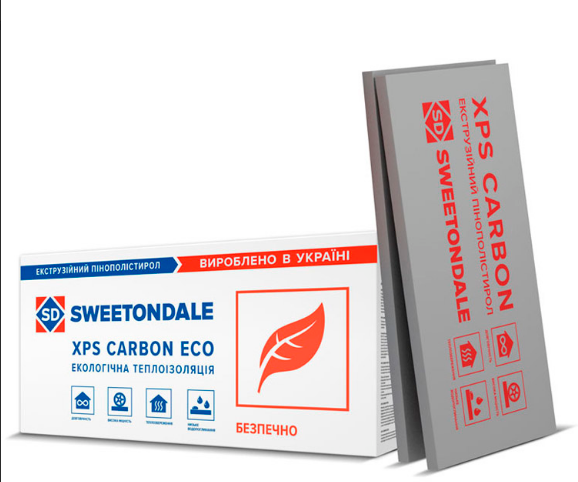 Пінополістирол екструдований XPS ТехноНІКОЛЬ CARBON ECO 1180x580x30-L  (13 плит), фото 1
