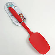 Силіконова лопатка-ложка цілісна (мала), фото 2