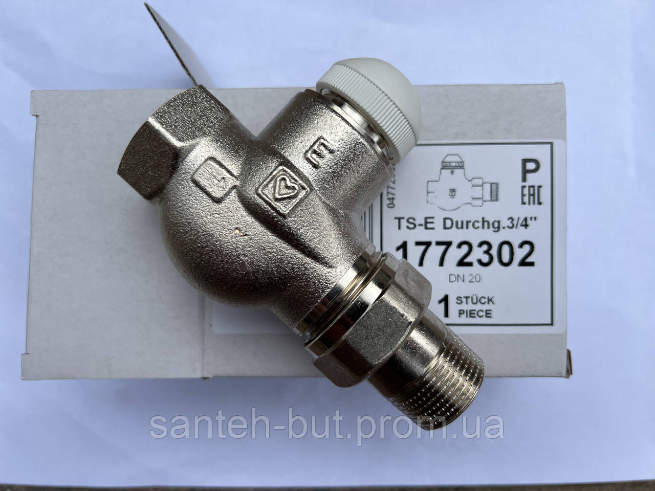 Прохідний термостатичний клапан Herz TS-E 3/4" (1772302)