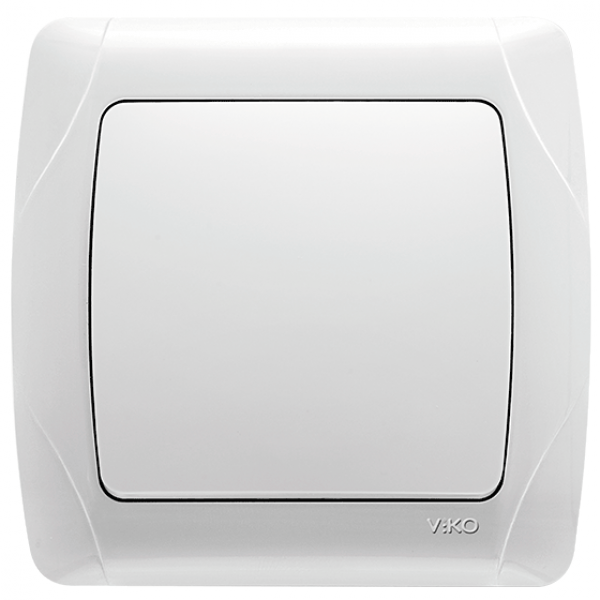 Вимикач 1кл. CARMEN (білий) (арт. 90561001), фото 1