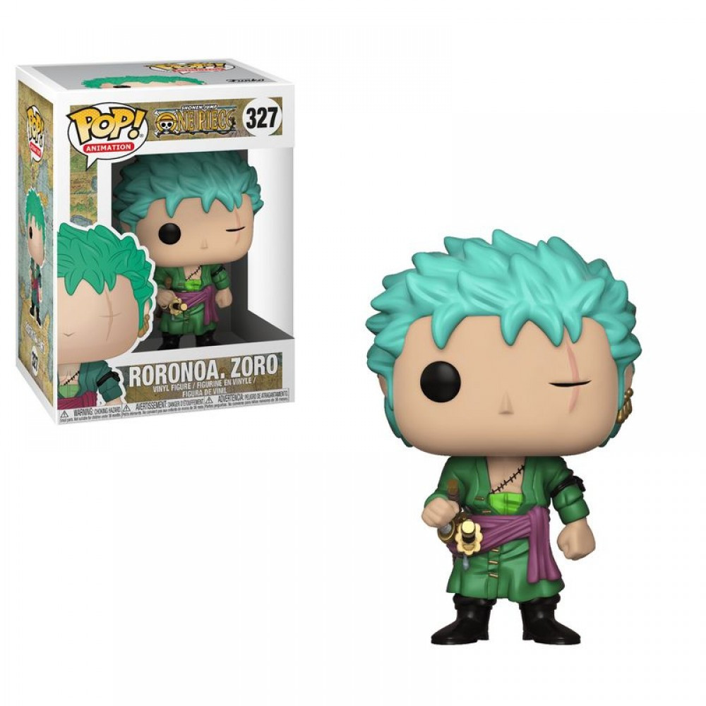 ФІГУРКА FUNKO POP ONE PIECE - RORONOA ZORO #23191 / ФАНКО ПОП ВЕЛИКИЙ КУШ - РОРОНОА ЗОРО