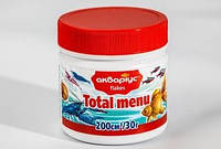 Корм Аквариус, Total Menu - Flakes 30 г. Корм для декоративных рыб в иде хлопьев