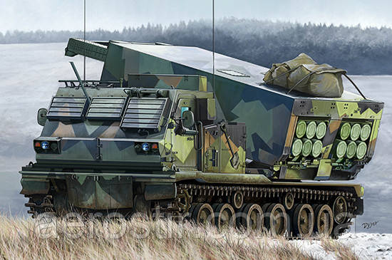 MLRS M270/A1 Multiple Launch Rocket System 1/35 Trumpeter 01048