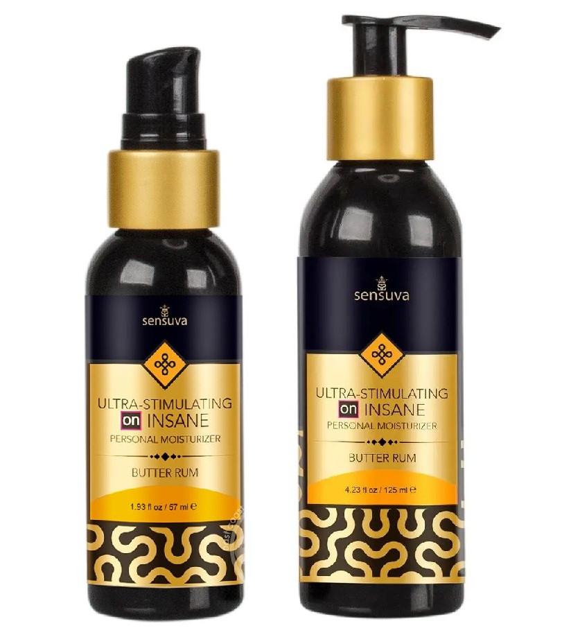 Збудливийа інтим лубрикант на гібридній основі Sensuva Ultra-Stimulating On Insane Butter Rum 57 ml