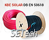 Кабель сонячний KBE Solar DB+ 6 мм EN 50618 H1Z2Z2-K чорний, фото 2