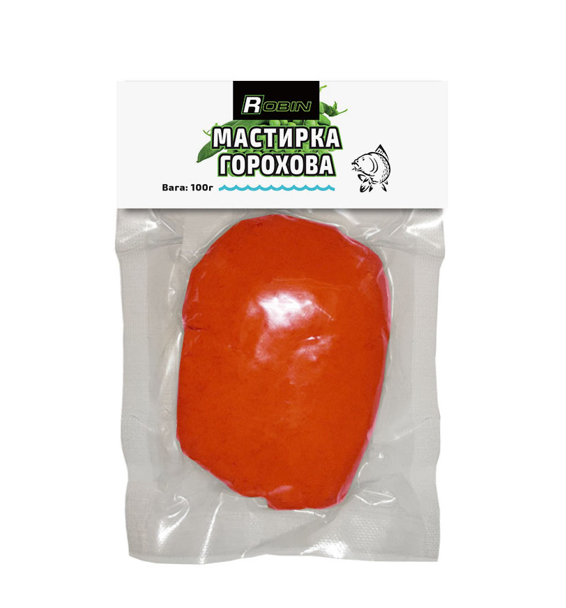 Мастирка горохова Robin 100 г полуниця, фото 1