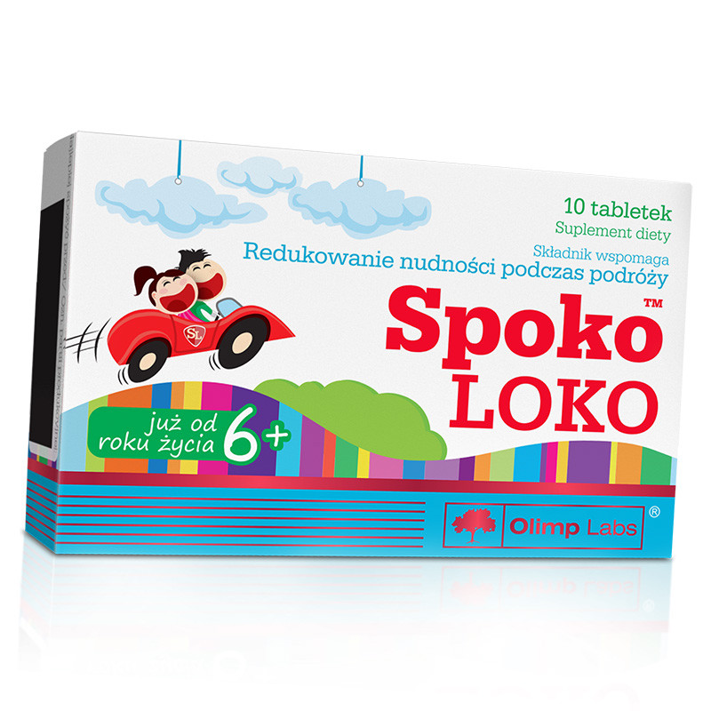 Таблетки проти заколисування Olimp Spoko LOKO 10 tab