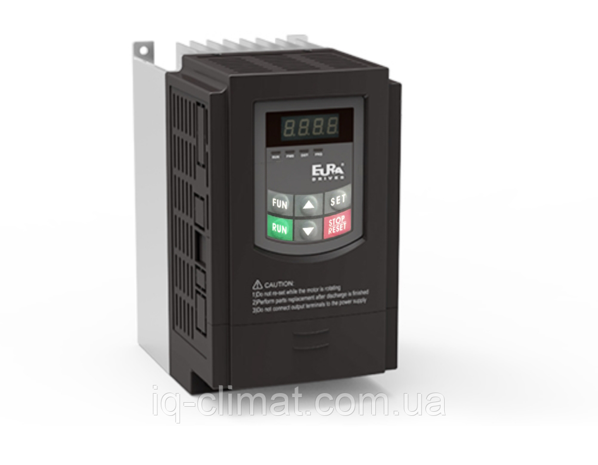 E810-0002S2 Перетворювач частоти 0,25кВт; 230В/1Ф Eura Drives