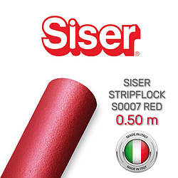 Siser Stripflock S0007 Red (Плівка флок для термопереносу червона)