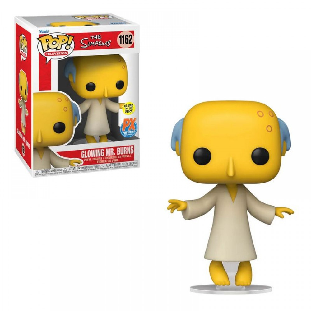 ФІГУРКА FUNKO POP SIMPSONS - GLOWING MR BURNS / ФАНКО ПОП СІМПСОНИ - МІСТЕР БЕРНС