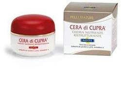 Крем для обличчя Cera di Cupra нічний реструктуруючий поживний для зрілої шкіри 50 мл Італія