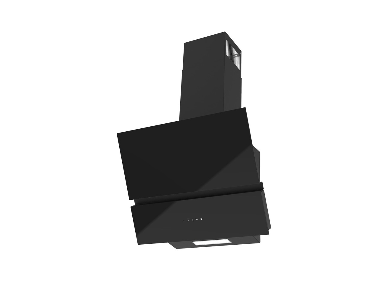 Витяжка похила декоративна BORGIO RNT-BS 60 black SU (1000 м/куб)