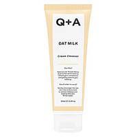 Очищувальний засіб для обличчя Q+A Oat Milk Cream Cleanser, 125 мл