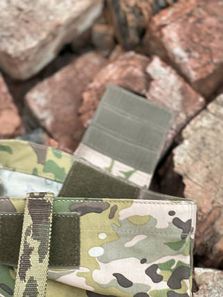 Підсумок тактичний на пояс для магазинів, розрахований на 2 магазини, колір Multicam, водостійкий матеріал, фото 3
