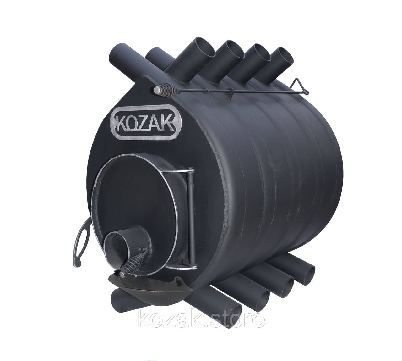 Піч булер'ян Kozak Тип 02 400 м³ 980х550х820 мм Дров'яна піч для дачі Булер'ян у приватному будинку, фото 1